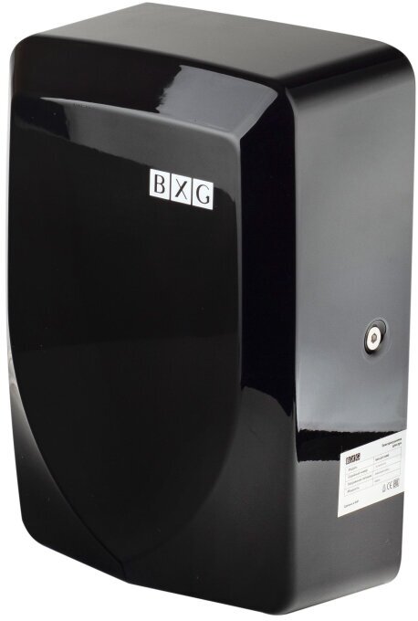 Сушилка для рук электрическая 0,6кВт пластик черный BXG-JET-3100D с UV