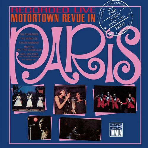 Виниловая пластинка Motortown Revue Live In Paris (180g) (Limited Deluxe Edition) (3 LP) van dyke parks clang of the yankees 180g lp cd