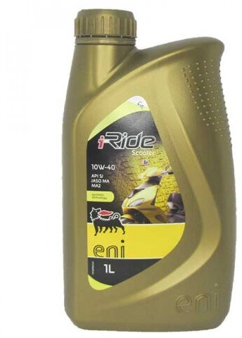 фото Моторное масло ENI i-Ride Scooter 10w-40 полусинтетическое 1 л