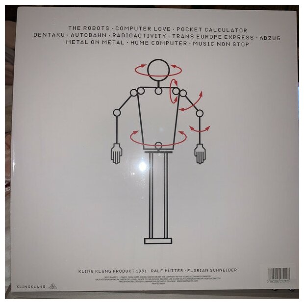 Виниловая пластинка Kraftwerk The Mix Warner Music - фото №3