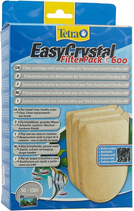 Картридж с углем Tetra EasyCrystal FilterPack C600 - фотография № 3