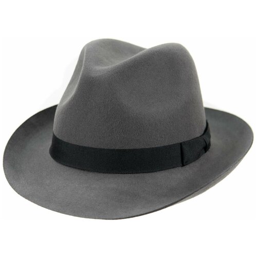 Шляпа Hathat, размер L, серый шляпа hathat размер l черный