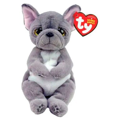 Мягкая игрушка Beanie Boo's Серая собака WILFRED 15 см (40596)