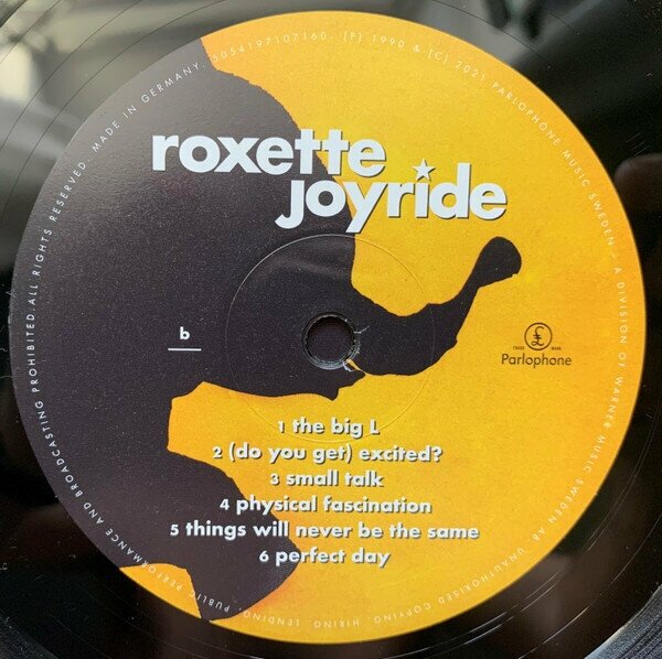 Виниловая пластинка Roxette, Joyride (5054197107160) Мистерия звука - фото №7