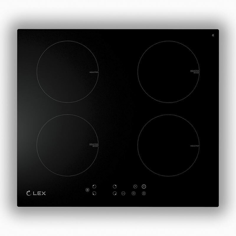 Индукционная варочная панель LEX EVI 640-1, независимая, черный