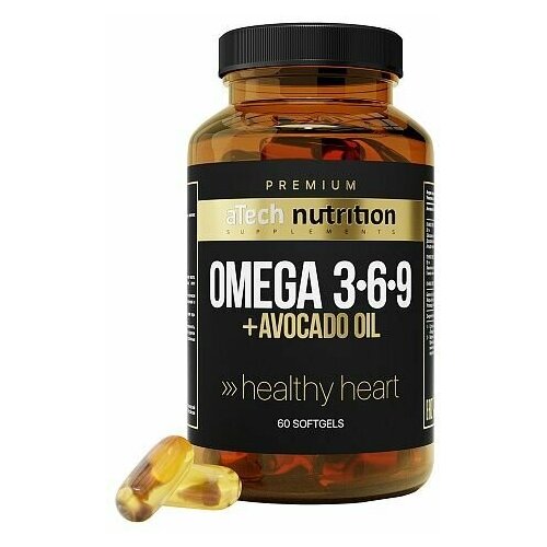 ATech nutrition Omega 3-6-9 60 капсул 81 г