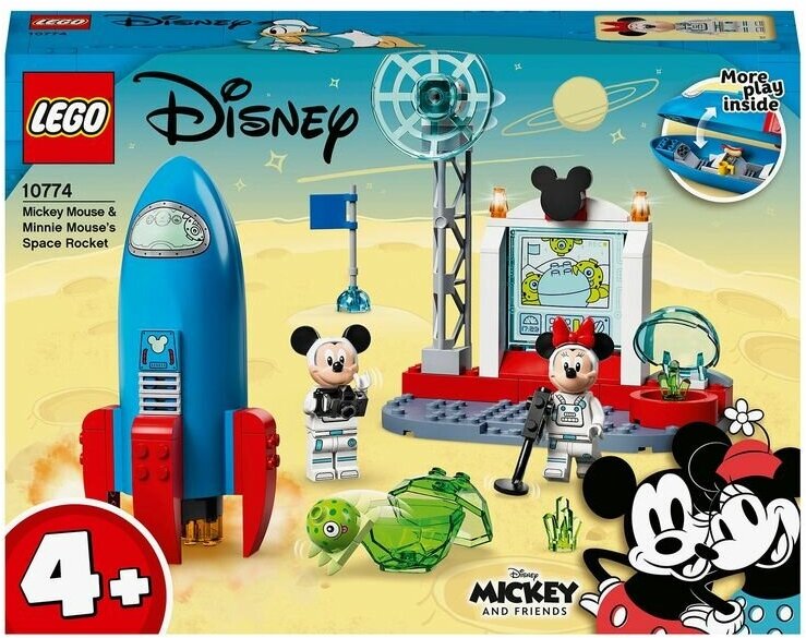 LEGO Disney Конструктор Космическая ракета Микки и Минни, 10774