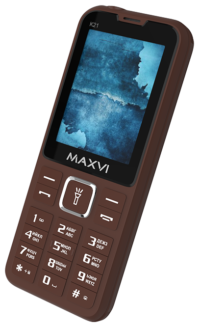 Мобильный телефон Maxvi K21 Шоколад - фотография № 6