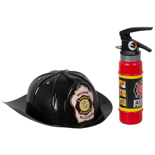 Набор пожарного с каской и аксессуарами (DS601)