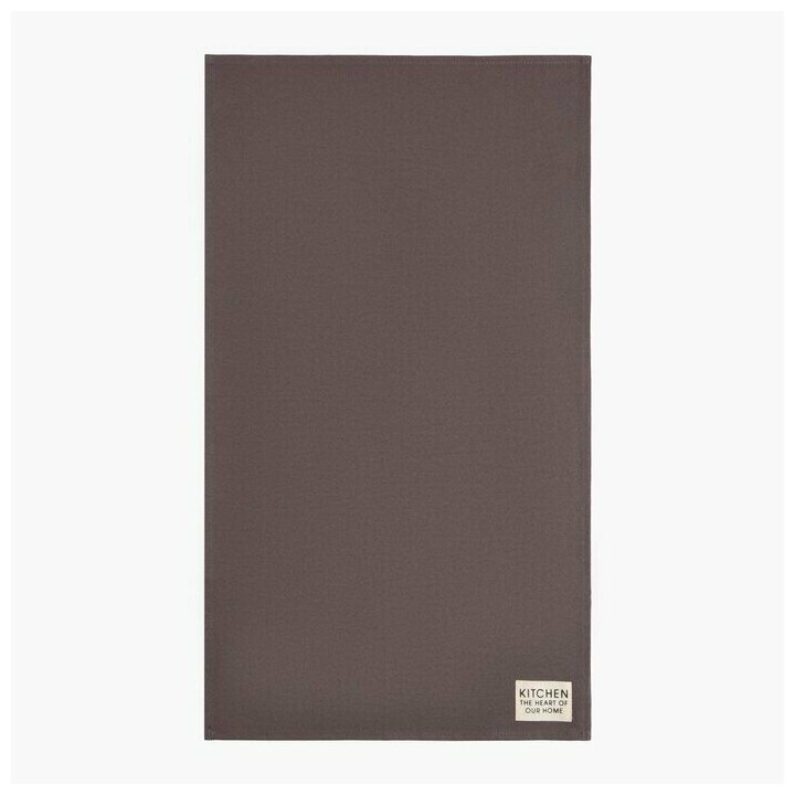 Этель Полотенце Этель Kitchen 40х73 см, цвет серый, 100% хлопок, саржа 220 г/м2 - фотография № 2