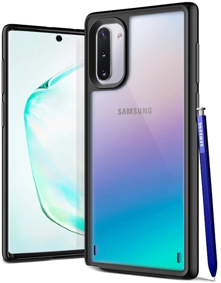 Чехол VRS Design Damda Crystal Mixx для Galaxy Note 10 Чёрный 907117