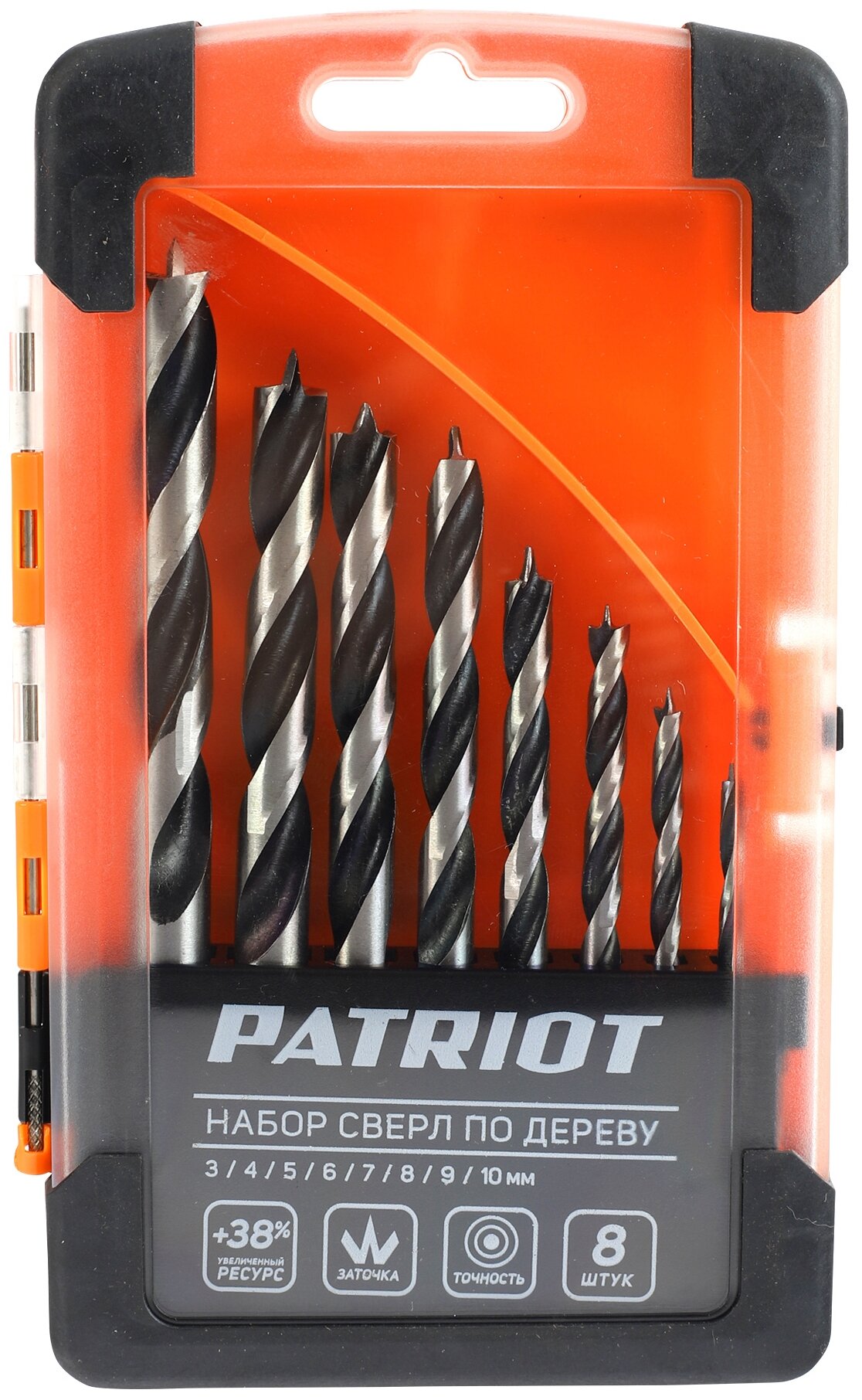 фото Набор сверл PATRIOT 815010103