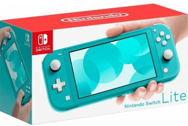 Игровая приставка Nintendo Switch Lite 32 ГБ, бирюзовый