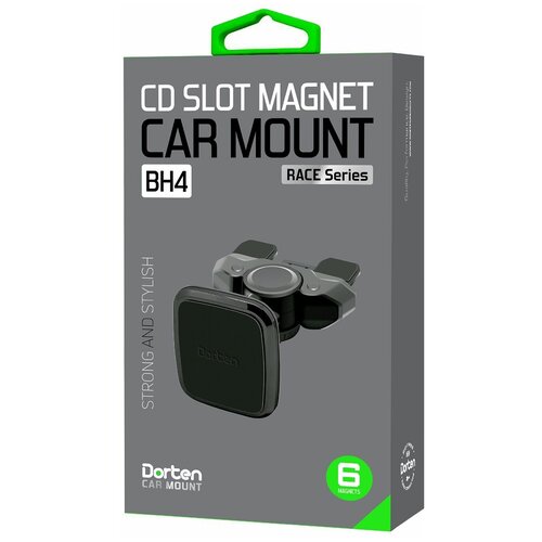 Держатель автомобильный Dorten CD Slot Magnet Car Mount BH4: Race series в CD-слот
