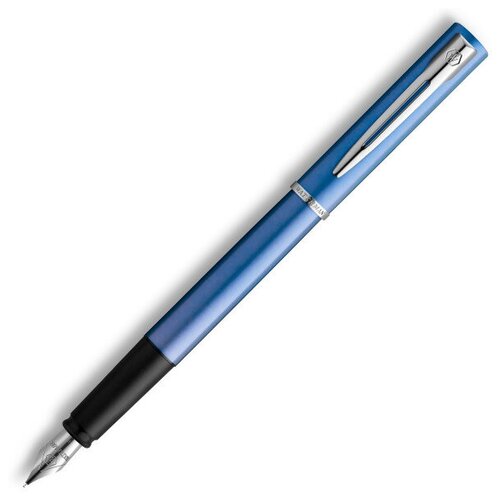 ручка перьев waterman expert 3 cws0951940 stainless steel gt f сталь подар кор Ручка перьев. Waterman Graduate Allure (CW2068195) Blue F сталь нержавеющая подар. кор.