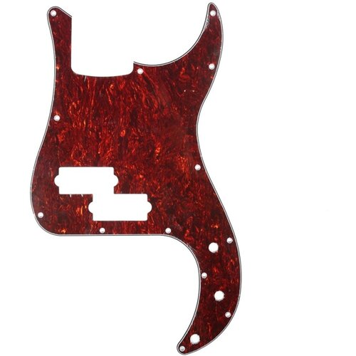 MX0377 Защитная накладка бас-гитары Precision Bass, 4 слоя, черепаший панцирь, Musiclily мужская футболка черепаший спринт s красный