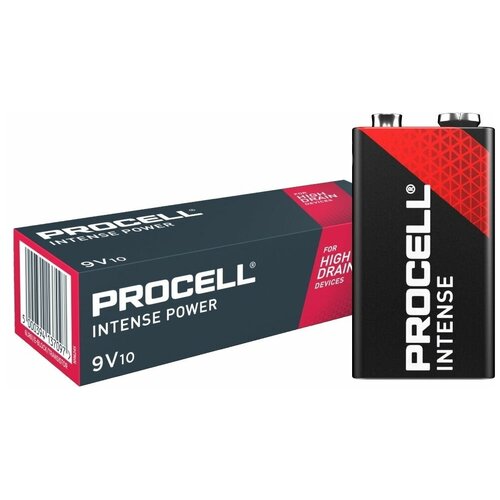 Duracell Procell Intense 6LR61 (крона) (10шт. в упаковке) NEW