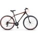 Горный велосипед Stels Navigator 700 V 27.5 F020, год 2022, цвет Черный-Красный, ростовка 17.5