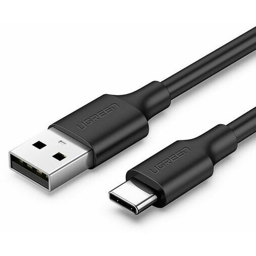 Кабель UGREEN US287 (60118) USB-A 2.0 to USB-C Cable Nickel Plating. Длина 2м. Цвет: черный кабель usb для планшетов samsung galaxy tab 7 0 7 7 8 9 10 1 черный