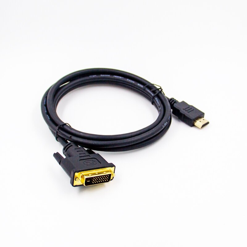 Кабель Mobiledata HDMI-DVI-D, Dual Link, 7.3 мм, 1.8 м, для Smart TV PS4 монитора