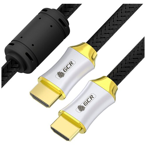 Аксессуар GCR Delux HDMI 2.0 10m Black-Gold GCR-51283