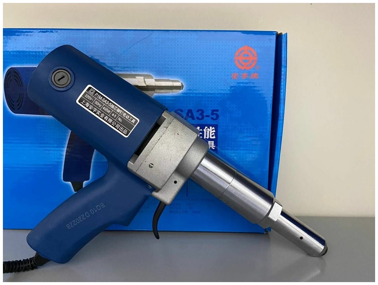 Заклепочник электрический ANZI P1M_SA3-5