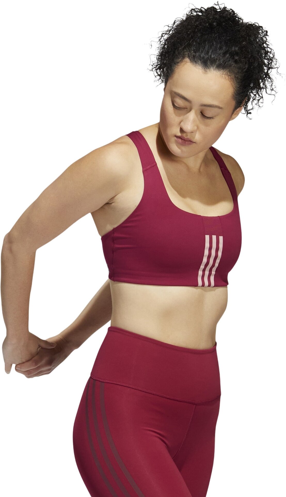Бра Adidas TRN MS BTTR 3S Женщины HF2247 XSAC — фото 1