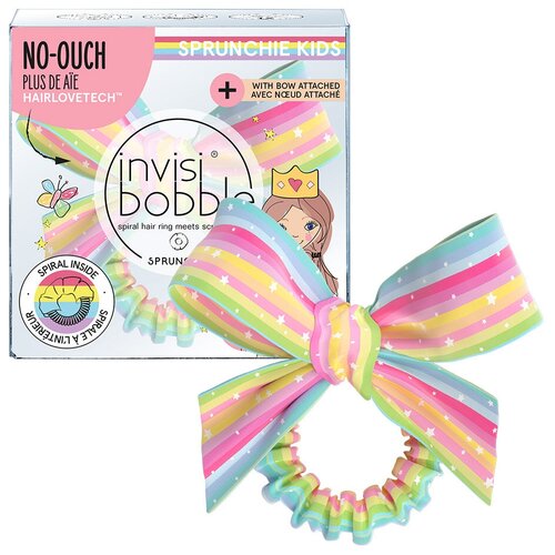 KIDS SPRUNCHIE SLIM Rainbow резинка для волос Invisibobble