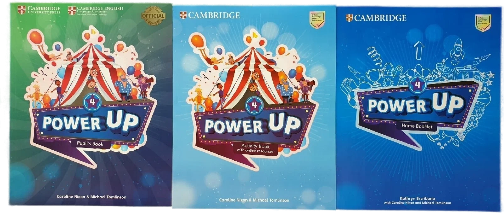 Power Up Level 4 набор Pupil's Book + Activity + Home Booklet