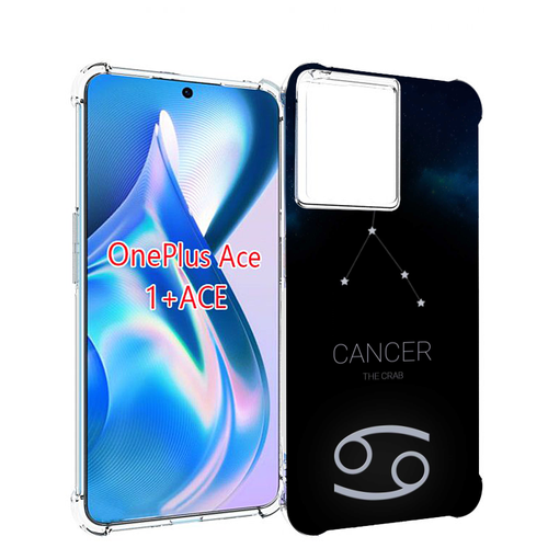 Чехол MyPads знак зодиака рак 2 для OnePlus Ace задняя-панель-накладка-бампер
