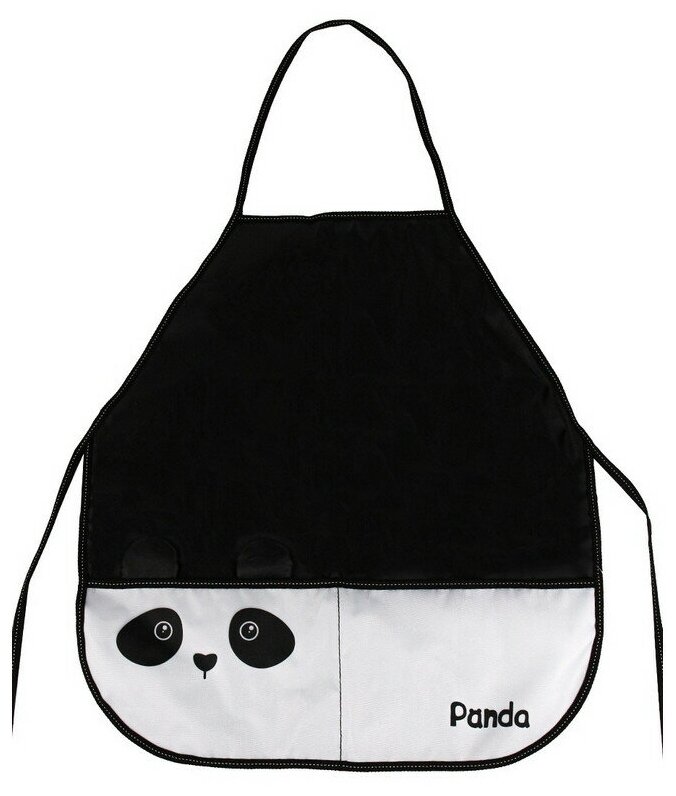Фартук для труда №1 School Panda 2 кармана, нарукавники
