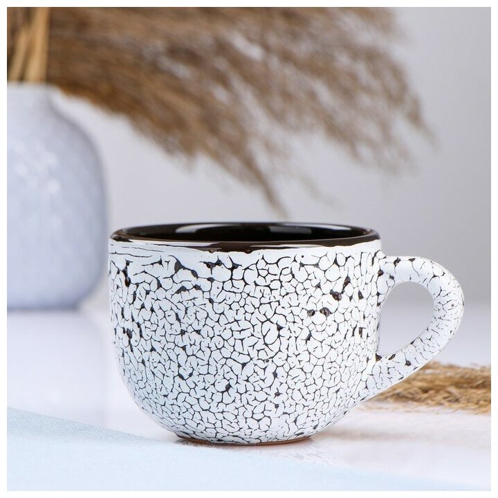 Борисовская керамика Чашка "Чайная" 12х7,5см, 0,45л, тирамису