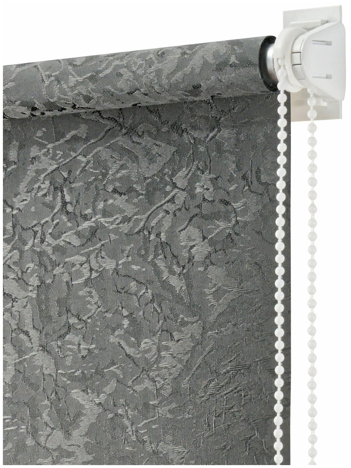 ПраймДекор рулонная штора "Фрост", серый, 140х170