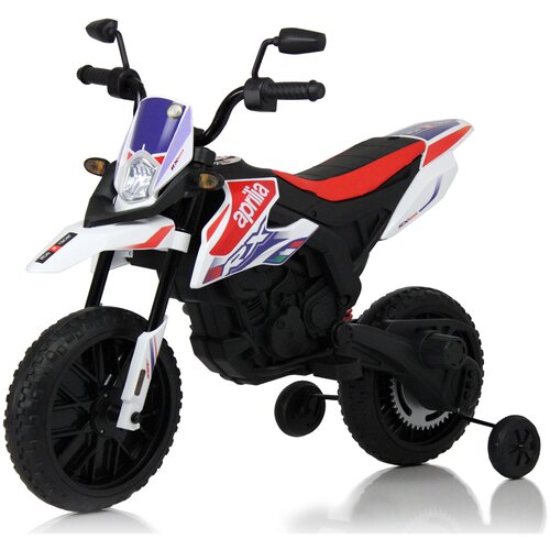 rivertoys детский электромотоцикл z111zz красный RiverToys Детский электромотоцикл P444PP S317, белый