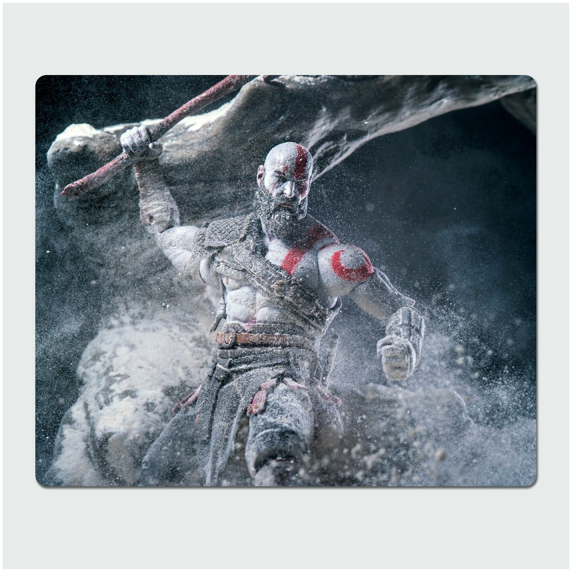 Коврик для компьютерной мышки Rocket - God of War, 23x19 см