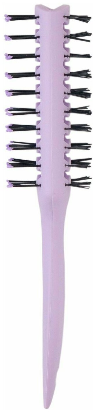Расчёска LEI 170 вентиляционная, двухсторонняя, фиолетовая
