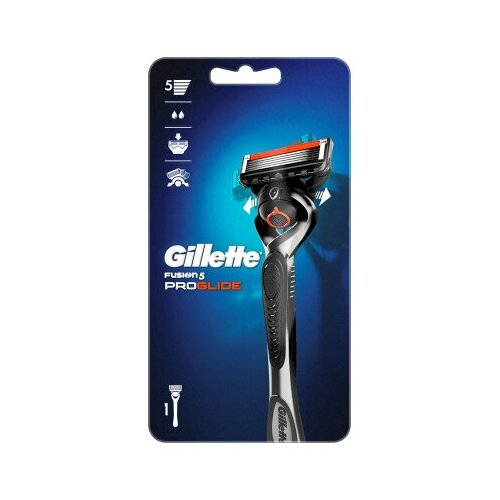 Станок для бритья Gillette Fusion ProGlide Flexball Бритва с 1 кассетой + 2 сменных кассеты набор gillette подарочный настоящему чемпиону гель для бритья fusion ultra sensitive 75 мл бритвенный станок fusion proglide flexball синий