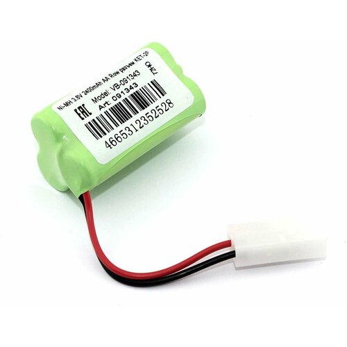 Аккумулятор Ni-MH 3.6V 2400mAh AA Row разъем KET-2P