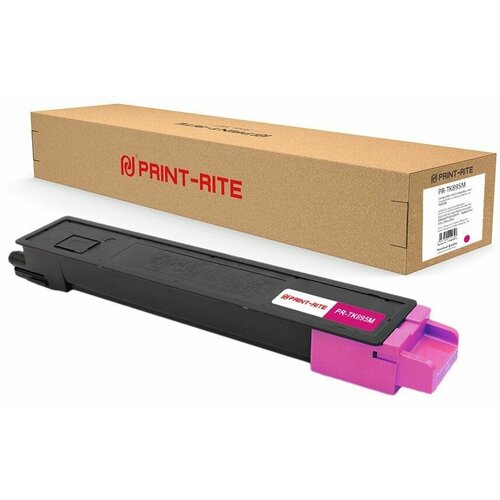 комплект 2 штук картридж лазерный sakura tk 895m пур для kyocera mita fs c8020mfp 8025mfp Print-Rite PR-TK895M картридж лазерный (Kyocera TK-895M - 1T02K0BNL0) пурпурный 6000 стр