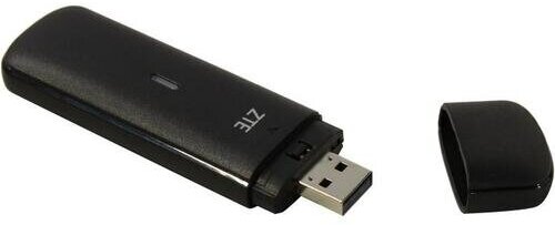 Модем 2G/3G/4G ZTE MF833R USB черный (MF833N) - фото №2