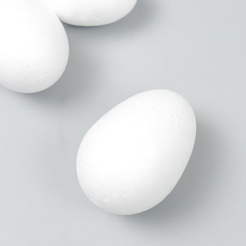 Пенопластовые заготовки для творчества Эллипсы 5-7 см набор 3 шт (яйцо) ассорти