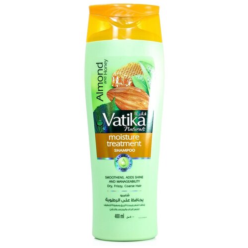 Шампунь для волос Dabur VATIKA Naturals Moisture Treatment увлажняющий, 400 мл