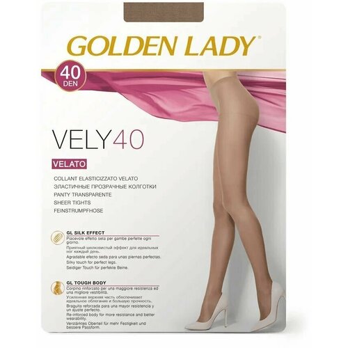 фото Колготки golden lady vely, 40 den, бежевый