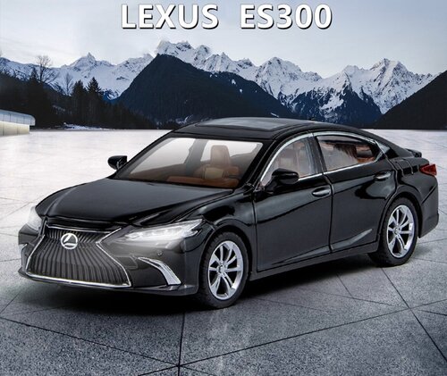 Коллекционная масштабная модель Lexus ES300 1:24 (металл, свет, звук)