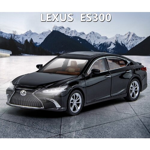 Коллекционная масштабная модель Lexus ES300 1:24 (металл, свет, звук)