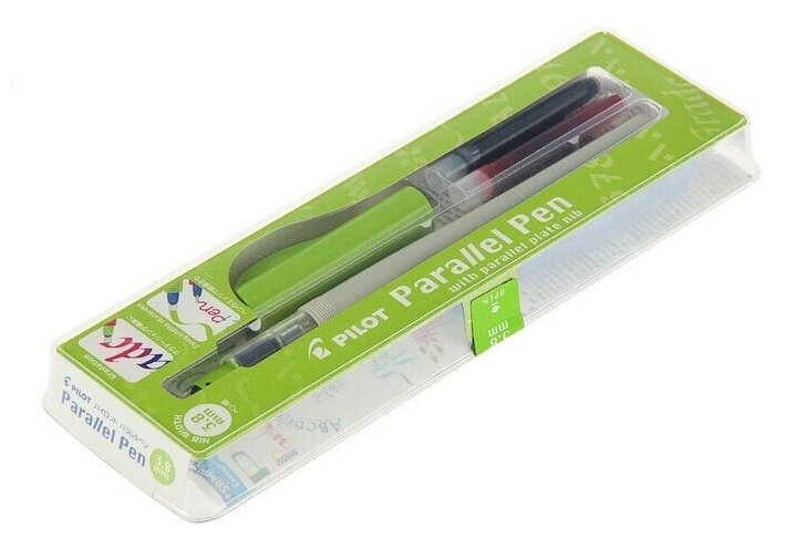 Ручка перьевая "Parallel Pen", 3,8 мм (FP3-38-SS) Pilot - фото №7