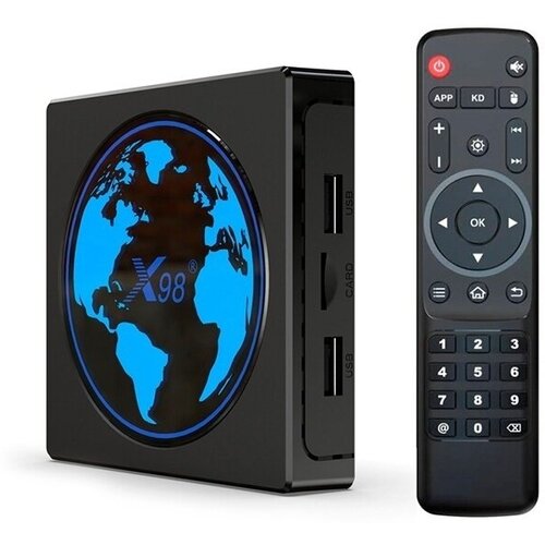 Смарт ТВ приставка DGMedia X98 mini Андроид медиаплеер 216 Гб Wi-Fi 4K Amlogic S905W2 290000₽