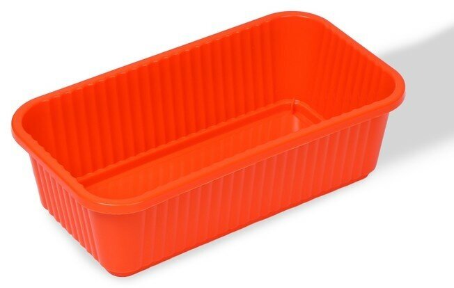 Ящик для рассады 28.5 × 15.5 × 8.5 см 25 л оранжевый Greengo