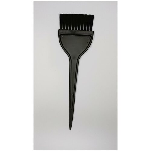 78039 Щетка для волос парикмахерская для окрашивания волос. Черная широкая.