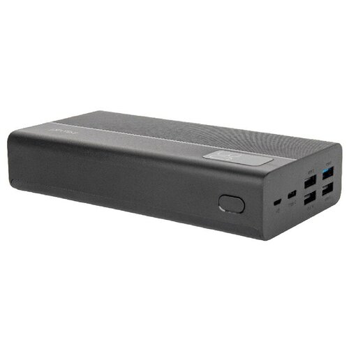 Perfeo Аксессуар Powerbank MOUNTAINS 30000 mAh LED дисплей PD QC 30 Type-C 4 USB Выход 3A max 225W Black PF D0161 308700₽